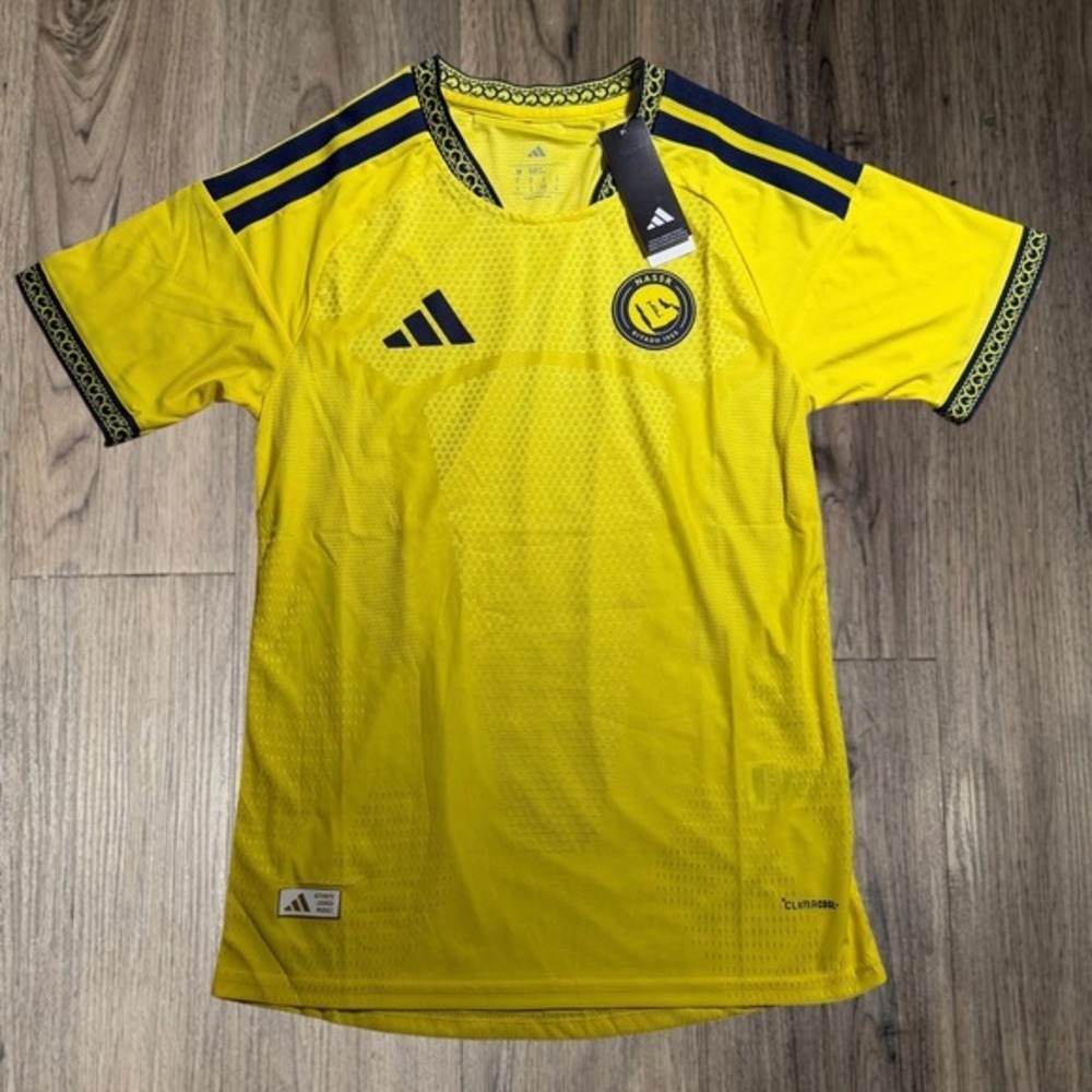 Adidas Al Nassr 2026 Home Jersey Size Large Slim Fit NWT